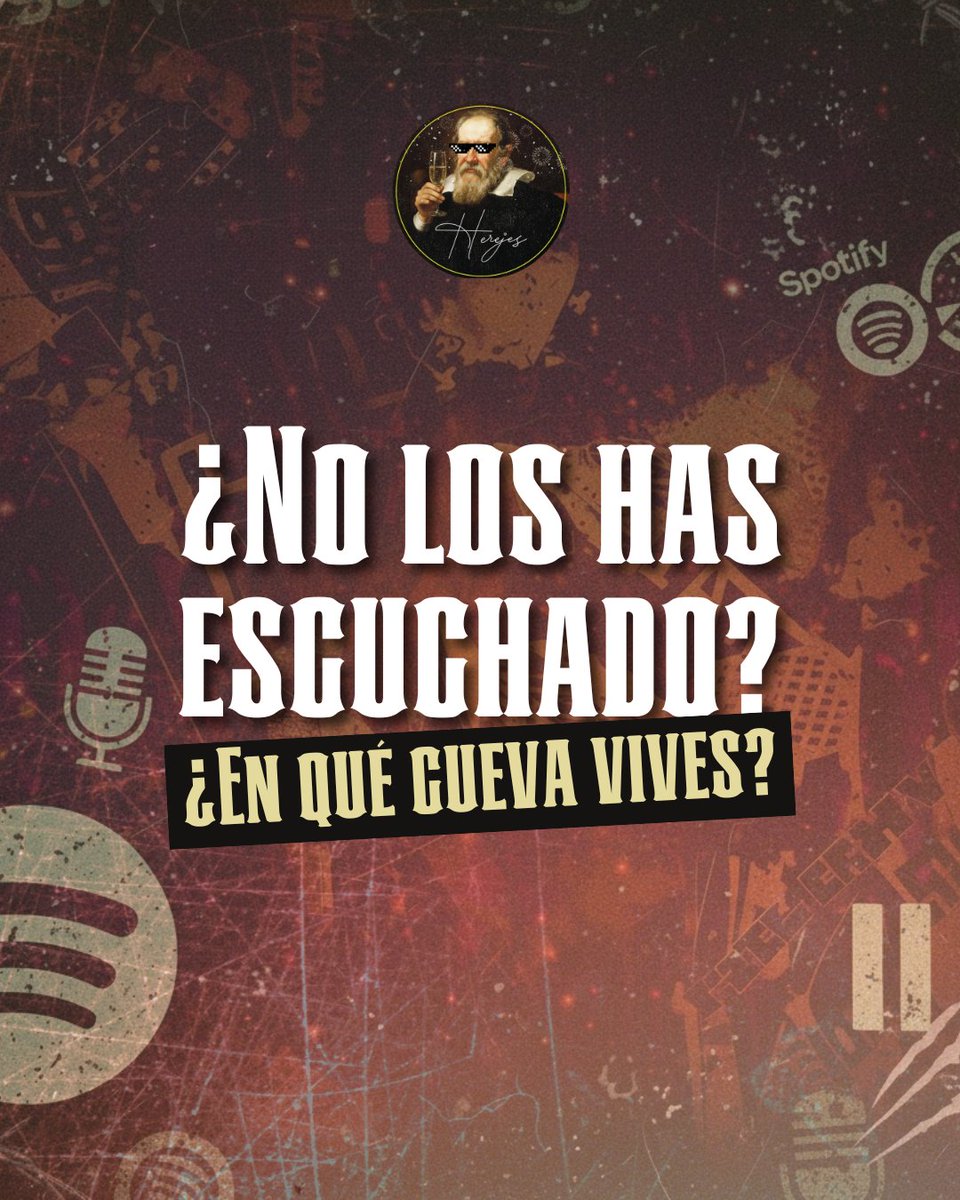Herejes: El Podcast tweet media