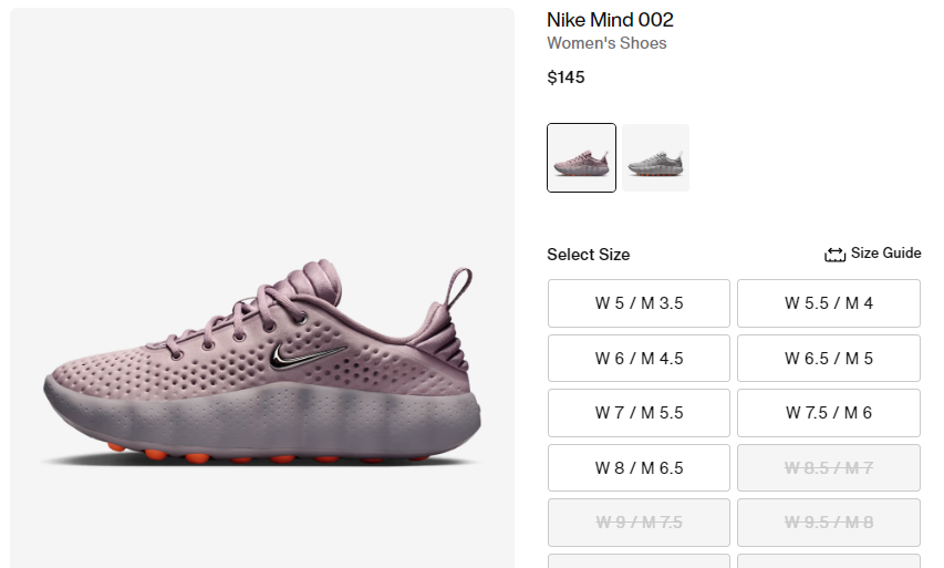 28 / 002 Mind サイズ Nike