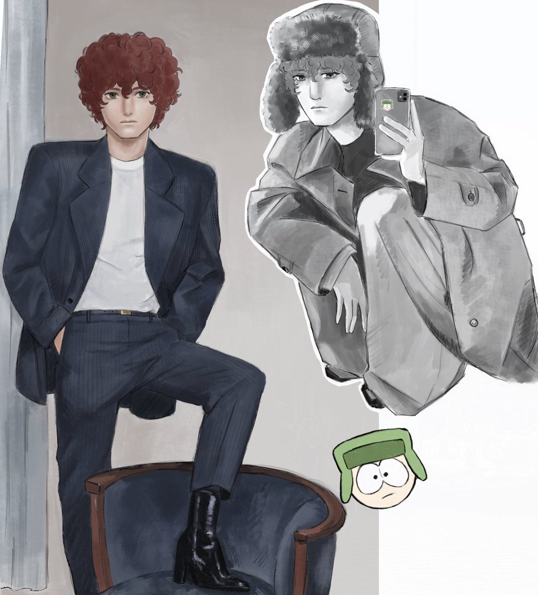 myshkin526's tweet image. some studies!!
#spkyle