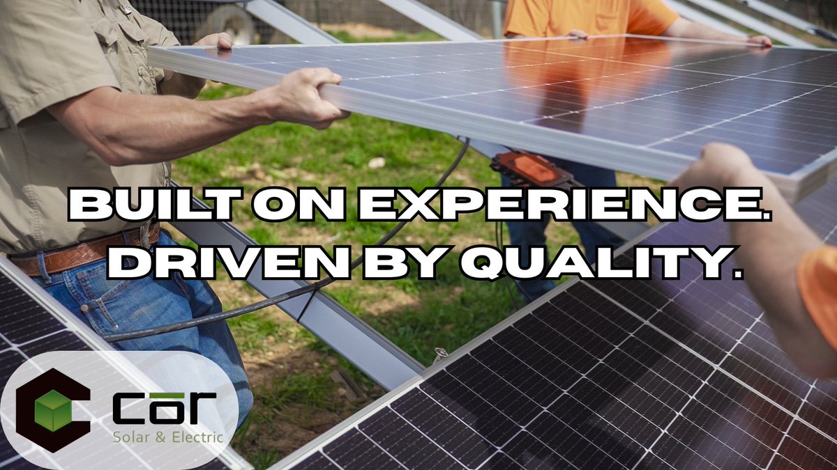 Cor Solar and Electric tweet media