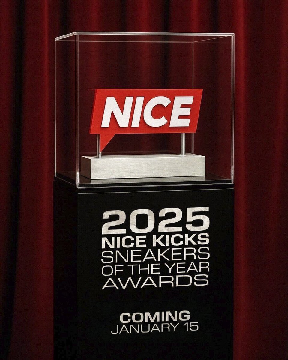vladieboi's tweet photo. Happy to announce that I was a part of the @nicekicks Awards Committee for their 2025 SOTY Awards. Check the nominees via Instagram and get ready for the winner announcement on January 15th, 2026 🗓️
Thanks @DezWeNeedMoore for having me! 🫡 https://t.co/l5N3ajs1OV