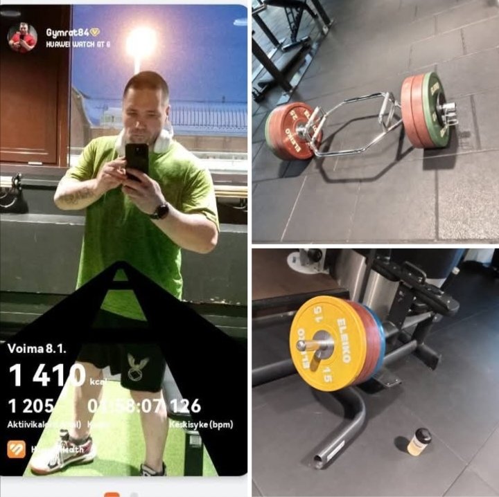 Happiness is a succesful strentgh training workout😊🤟