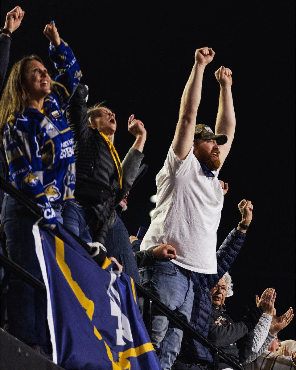 MSUBobcats_FB's tweet image. Bobcat Nation—this championship belongs to you. From sold-out crowds in Bozeman to your unwavering presence at every home game, your energy fueled us every step of the way. You traveled, you cheered, you believed—and when it mattered most, more than 15,000 strong turned Nashville…