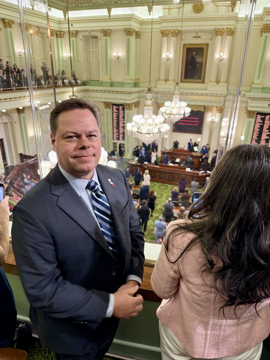 ctapio's tweet photo. Honored to attend Governor Newsom‘s final State of the State address https://t.co/A4qMDPhAYA