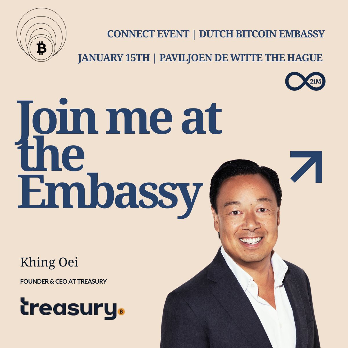 Kicking off 2026 events on home turf Next week, I will be speaking next  week at the Dutch Bitcoin Embassy event and attending alongside @laurapeijs  & @JurjenMeijer NL and its crypto community