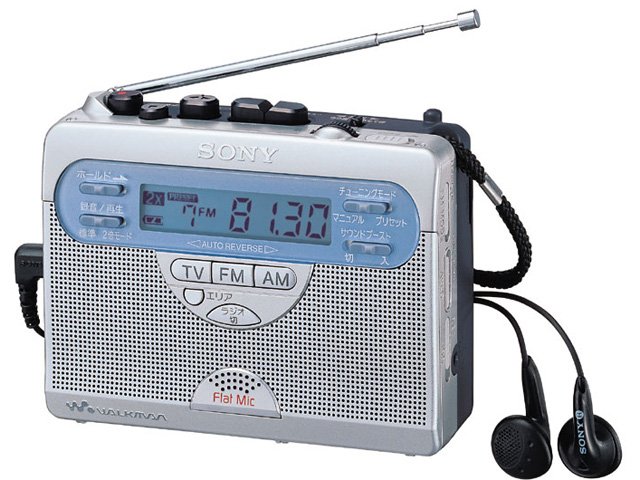 2004年2月21日、『WM-GX410』が発売されました。カセットウォークマン