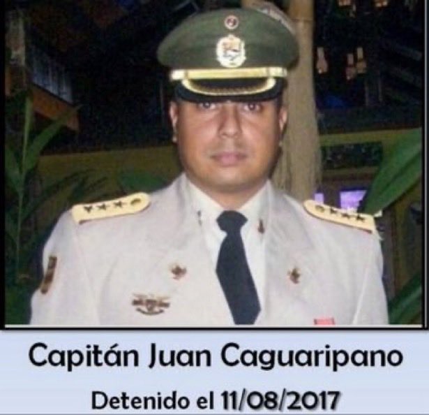 lilianaf523's tweet image. 🚨ÚLTIMA HORA Liberado el Capitán Juan Caguaripano, quien llevaba casi 9 años siendo torturado, recibiendo descargas eléctricas, aislamiento, fracturas y negación de atención medica por parte de la dictadura venezolana.