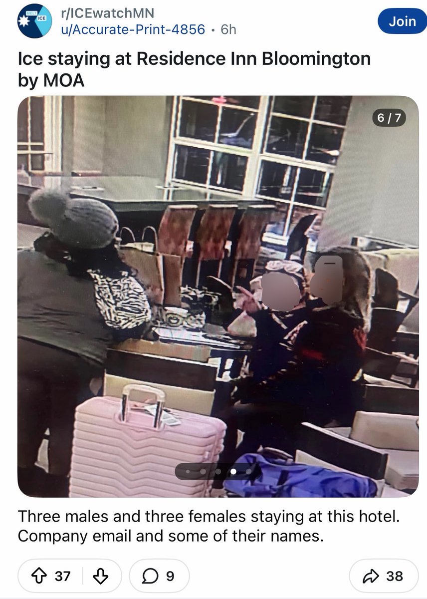 BillMelugin_'s tweet image. BREAKING: An independently owned Marriott hotel in Bloomington, MN confirms to @FoxNews they have ID'd &amp;amp; fired an employee who doxxed ICE agents by leaking their names, emails, and surveillance images of them as they checked in at the front desk. The images appeared in an…