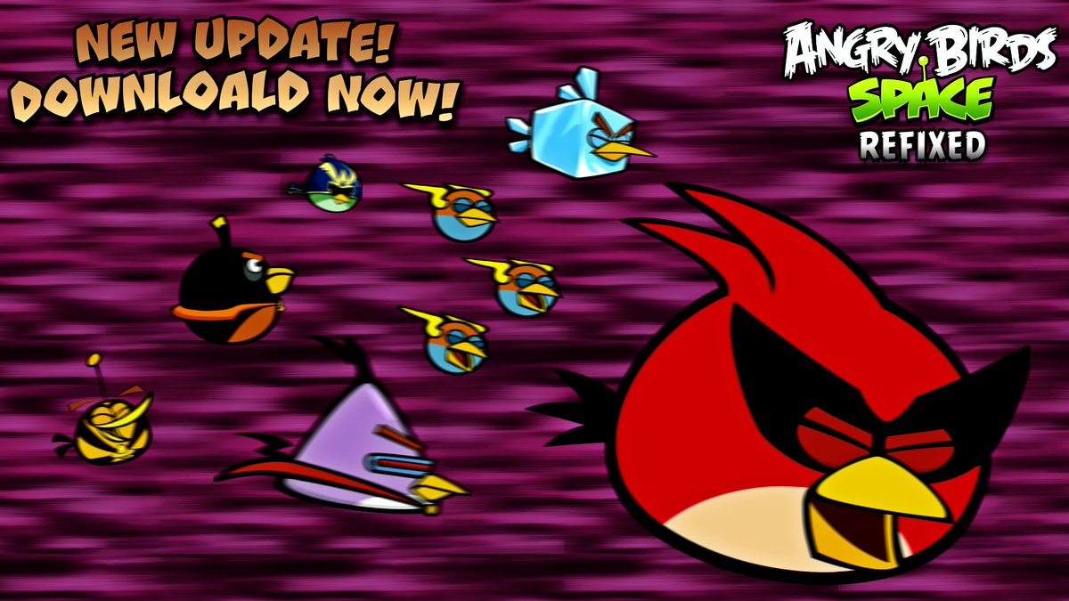 TheAndresTX's tweet image. The new update for Angry Birds Space Refixed 1.4 is here! With new additions and fixes, PLAY NOW! 💫
Download:
Google Drive:drive.google.com/file/d/14g2jcQ…
Mediafire: mediafire.com/file/3tsyozr8f…

Thanks to Piggy202 for most of the additions in this update.
#AngryBirds #AngryBirdsRefixed