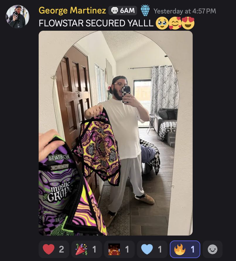 Our BeatBox fam already starting the year off right 🤩 Some sick merch and fun opportunities waiting for you in 2026. If you’ve been thinking about joining… this is your sign. Link in bio 👀