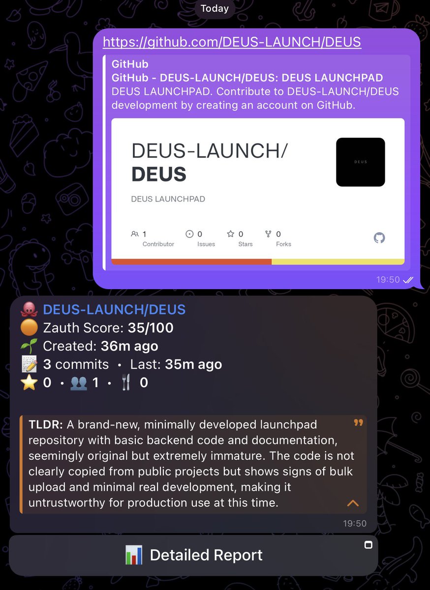 Integration to Rickbot making verification and validation so easy.

<a href="/zauthx402/">zauth</a> providing real value and still seriously undervalued! 

Good tek