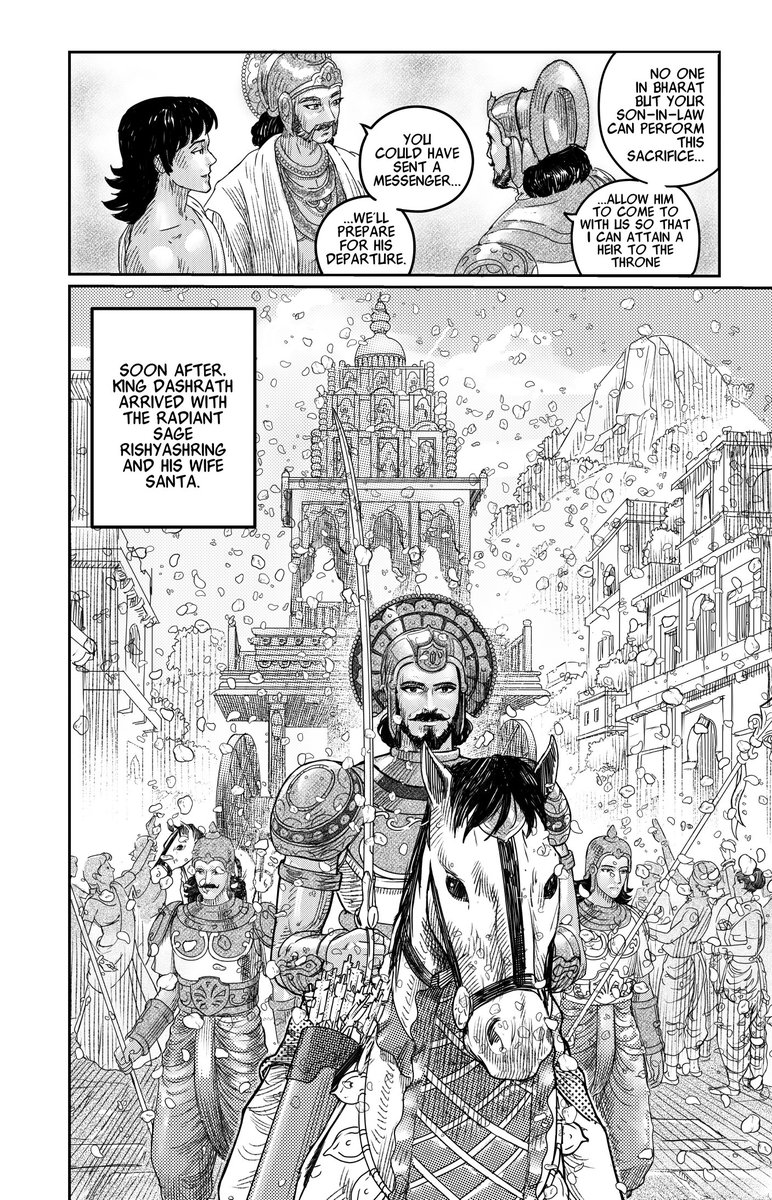 AgastyaaRa52187's tweet photo. Chapter 3 of the Ramayan Comic is now live!
https://t.co/ANpq4fmtAR https://t.co/mZZGsAhBBQ