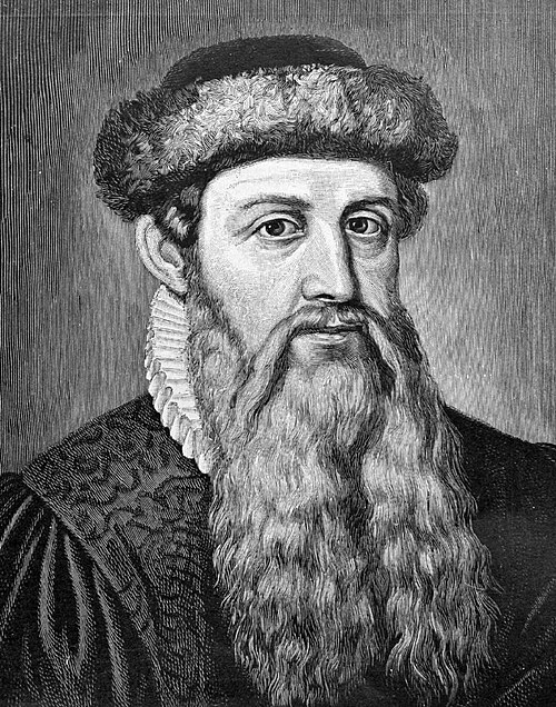 BiPiSci's tweet photo. @PhysInHistory Can't tell if one of those illustrations is of Johannes Gutenberg whose invention of the printing press increased literacy, enabled the printing of books, and the rapid spread of information, including scientific information. https://t.co/KAUPfQVoFb
