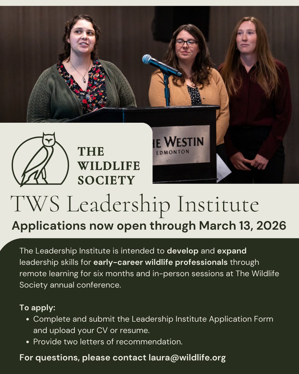 The Wildlife Society tweet media