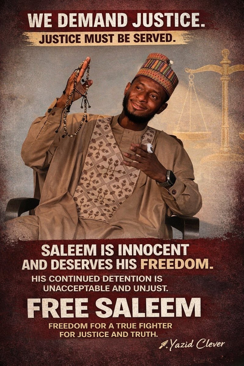 SaniWasa94238's tweet image. #FreeSalimNow