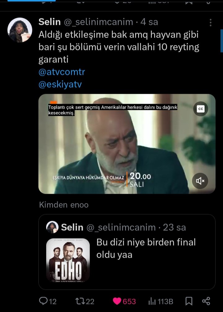 Selin tweet media