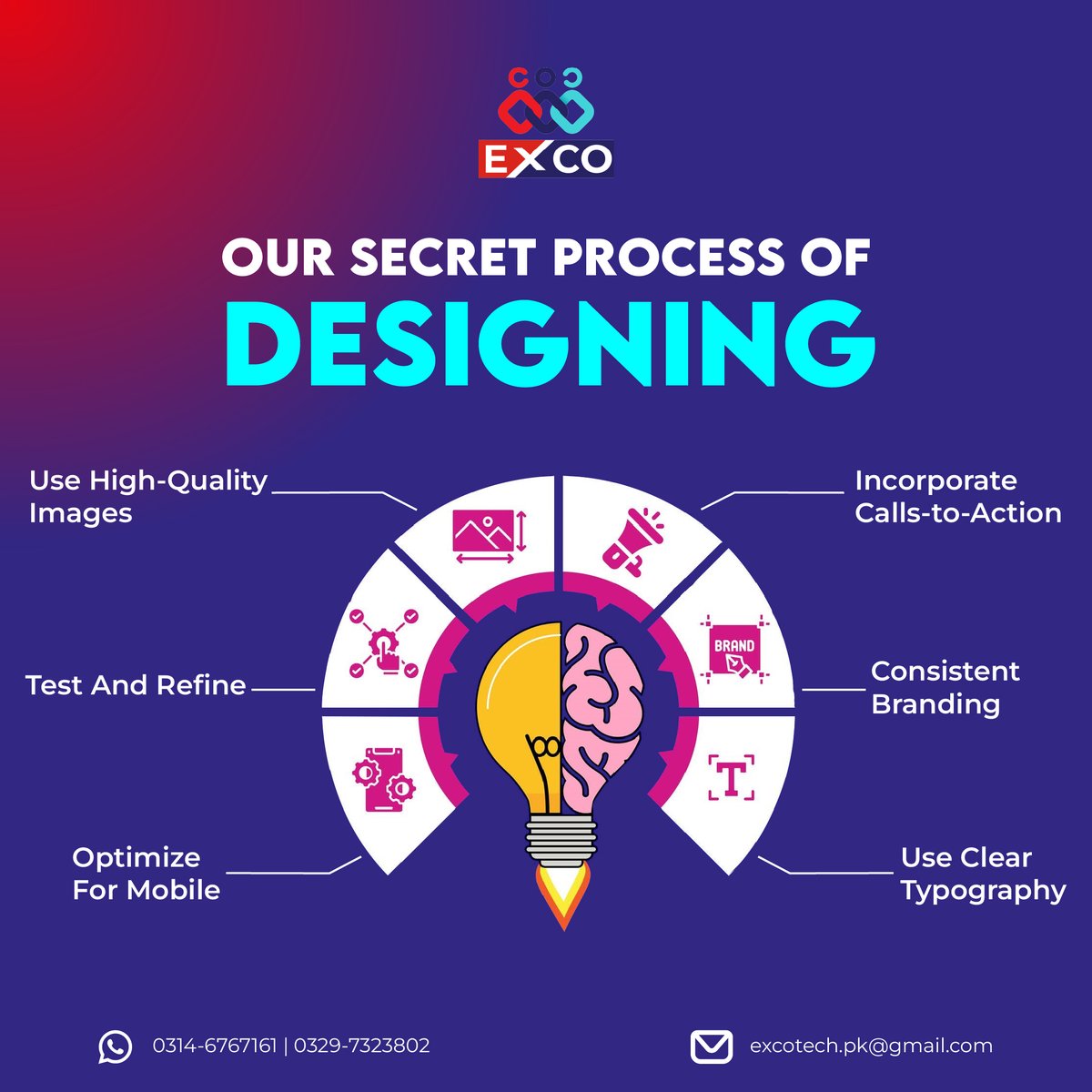 ExcoTech31222's tweet photo. Design that delivers results 🚀
This is EXCO’s proven creative process 🎨
Follow for more design insights https://t.co/1U5jzg5etf