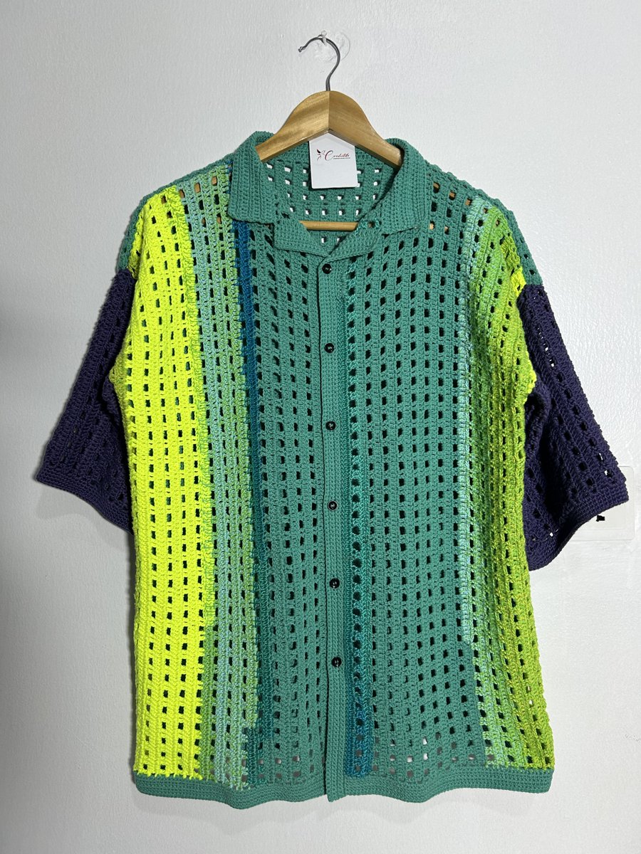 the softwear i used vs what i created with it 🧶🪡