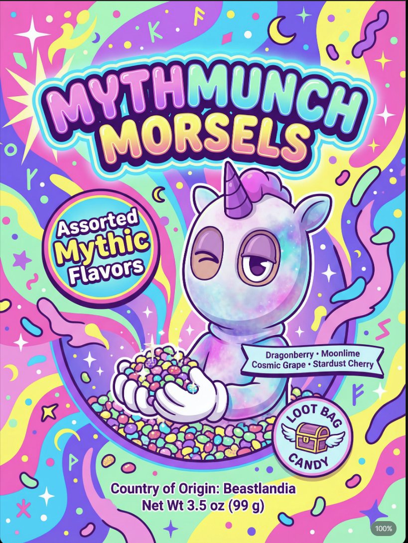 Generating snackbag textures for our game worlds 3D props. 👀
Workflows pretty insane. 🔥