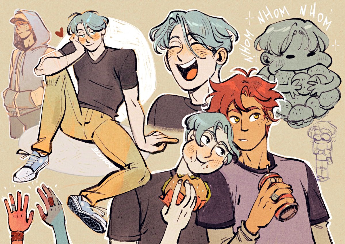 (sketchbook) Langa my beloved 🥹❤️