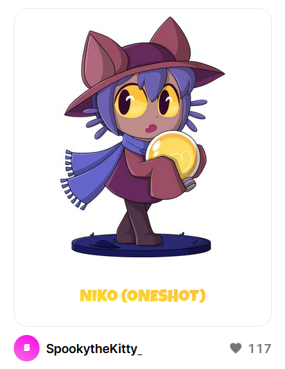 spookythekitty_'s tweet photo. I uploaded a Niko #oneshot figure concept to the community!

Vote for it here:
https://t.co/lcGyICBma7 https://t.co/FmuldwjCiR