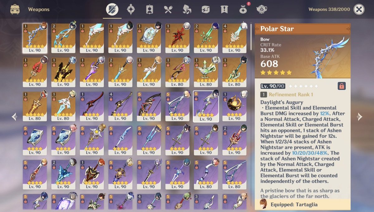 Cawfiee's tweet photo. weapons i got. https://t.co/06nKIdqCIC