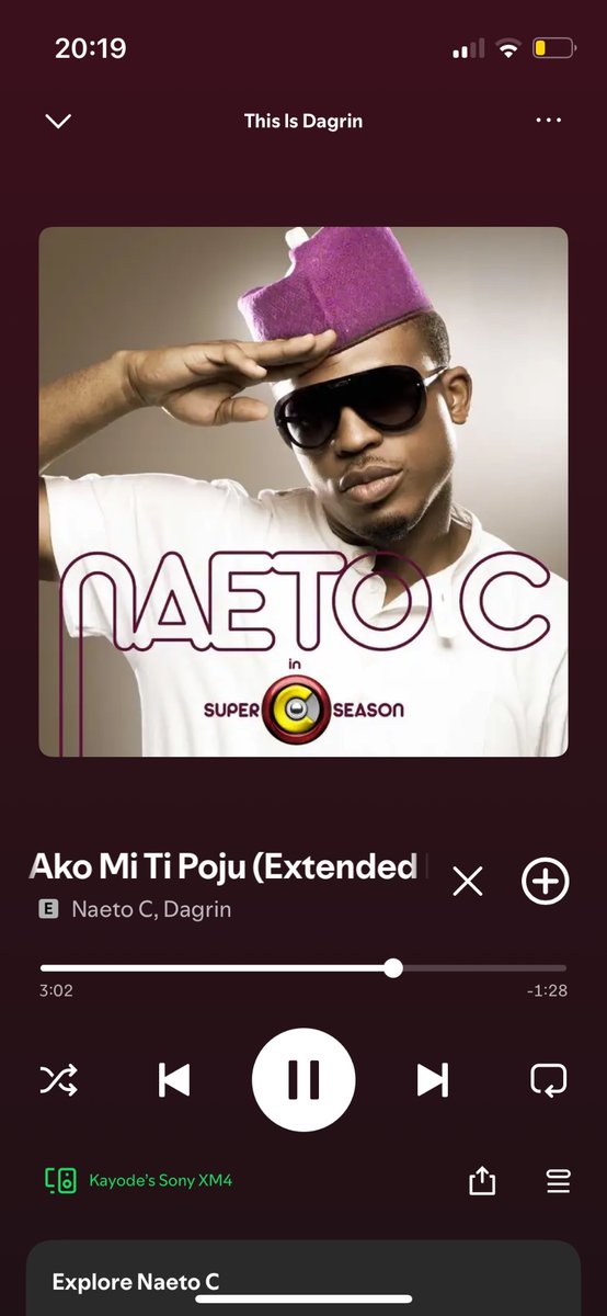 Mo lo sha ATM
Mo gba gbem
Mo mu Sagem
So I call all of dem