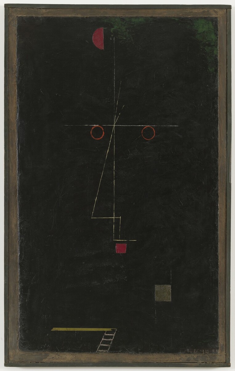 artistklee's tweet photo. Portrait of an Equilibrist #artbots #klee https://t.co/HiikCs2g81