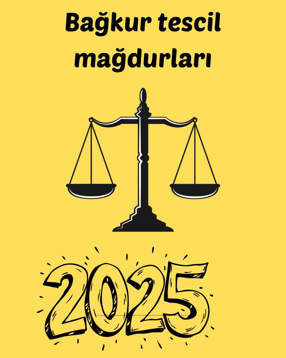 <a href="/melih_meric/">Melih Meriç</a> Bağkur Tescil hakkımız değilse neden söz verip oy istediniz!?   Hakkımızsa neden vermiyorsunuz!? #bağkurtescilmağduları <a href="/RTErdogan/">Recep Tayyip Erdoğan</a> <a href="/MHP_Bilgi/">MHP</a> <a href="/TBMMGenelKurulu/">TBMM Genel Kurulu</a> <a href="/dbdevletbahceli/">Devlet Bahçeli</a> <a href="/isikhanvedat/">Prof. Dr. Vedat Işıkhan</a> <a href="/tcbestepe/">T.C. Cumhurbaşkanlığı</a>