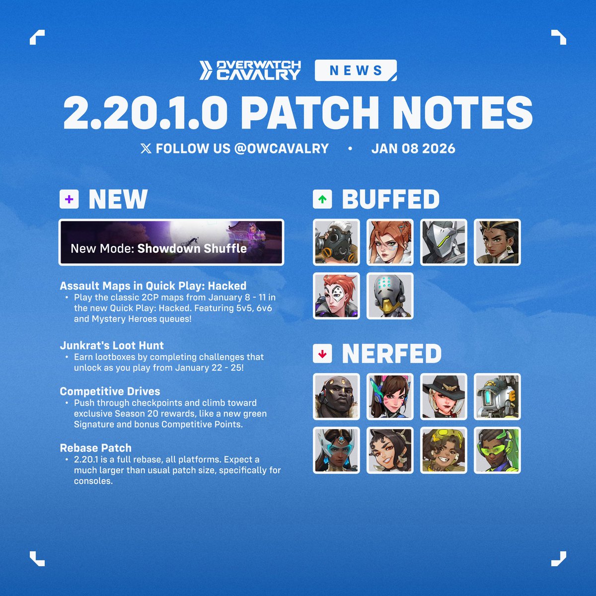 Overwatch Cavalry tweet media