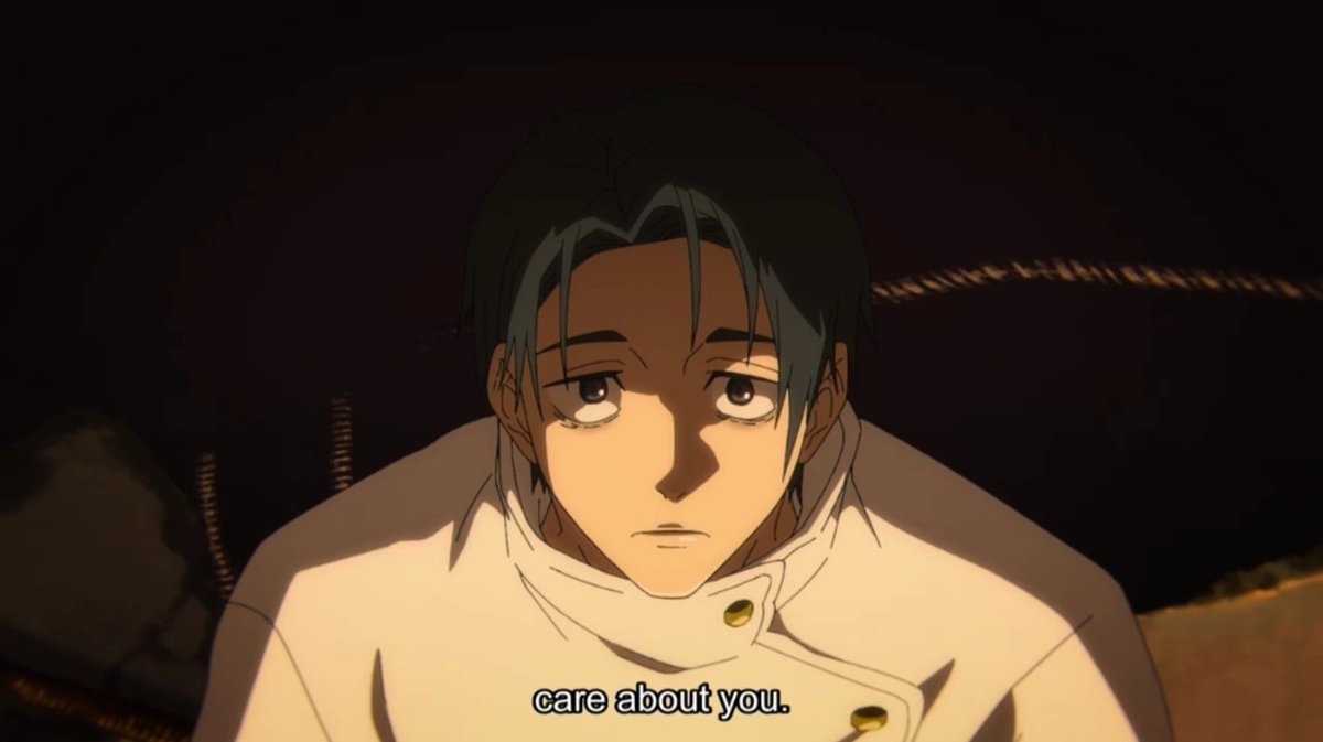 And that reason is sufficient. I am fully convinced from that alone that Yuta will lay down his life for Yuji..

Sometimes authors can get lost in making deep direct connections between every character, but it's not necessary. This initial connection between Yuji &amp; Yuta feels