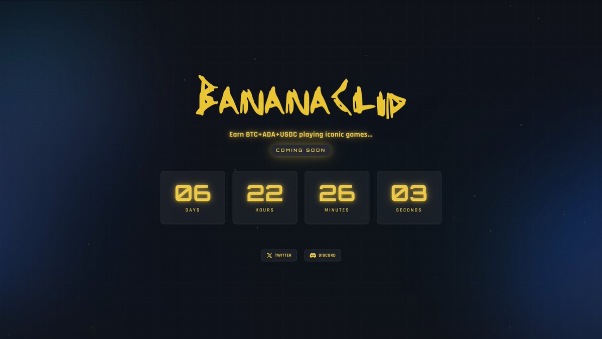 We’re excited to announce that beta testing for the ALL-NEW BananaClip online casino is launching next week 🔥

Platform link drops Thursday, January 15th at 1pm EST.  

BananaClip mirrors the traditional online gambling experience, enhanced with skill-based mechanics designed to