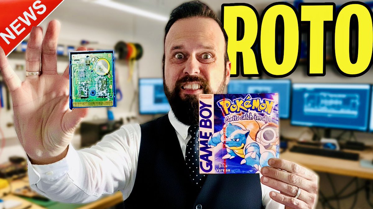 CreativoenJapon's tweet image. El DRAMA de los juegos ROTOS y otras noticias
youtu.be/J3b-LrKWDDc
¡Nuevo formato en el canal!
¡GRACIAS por compartir!