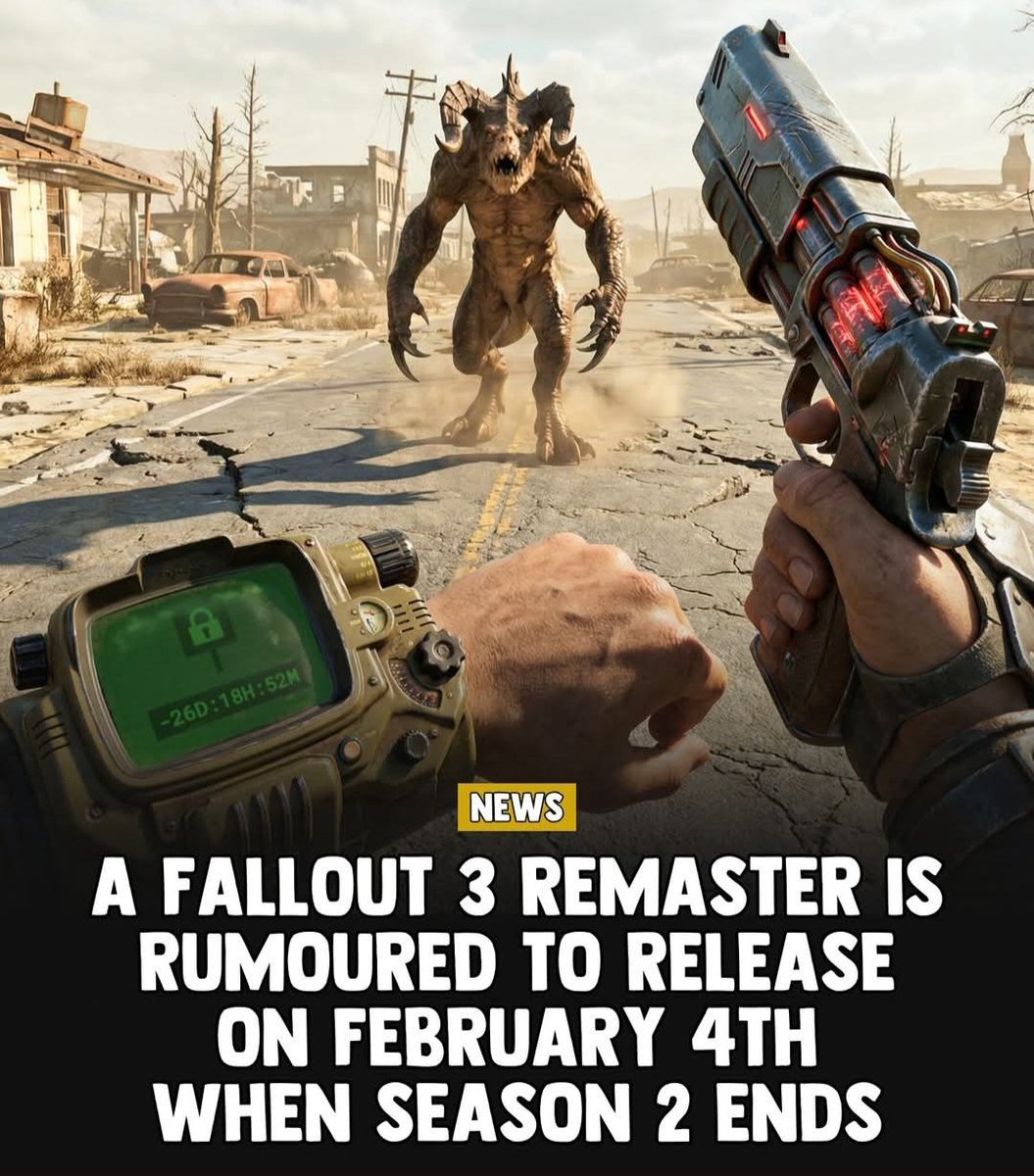 TheVaultTecInc's tweet image. This would be cool, but I highly doubt it will happen.