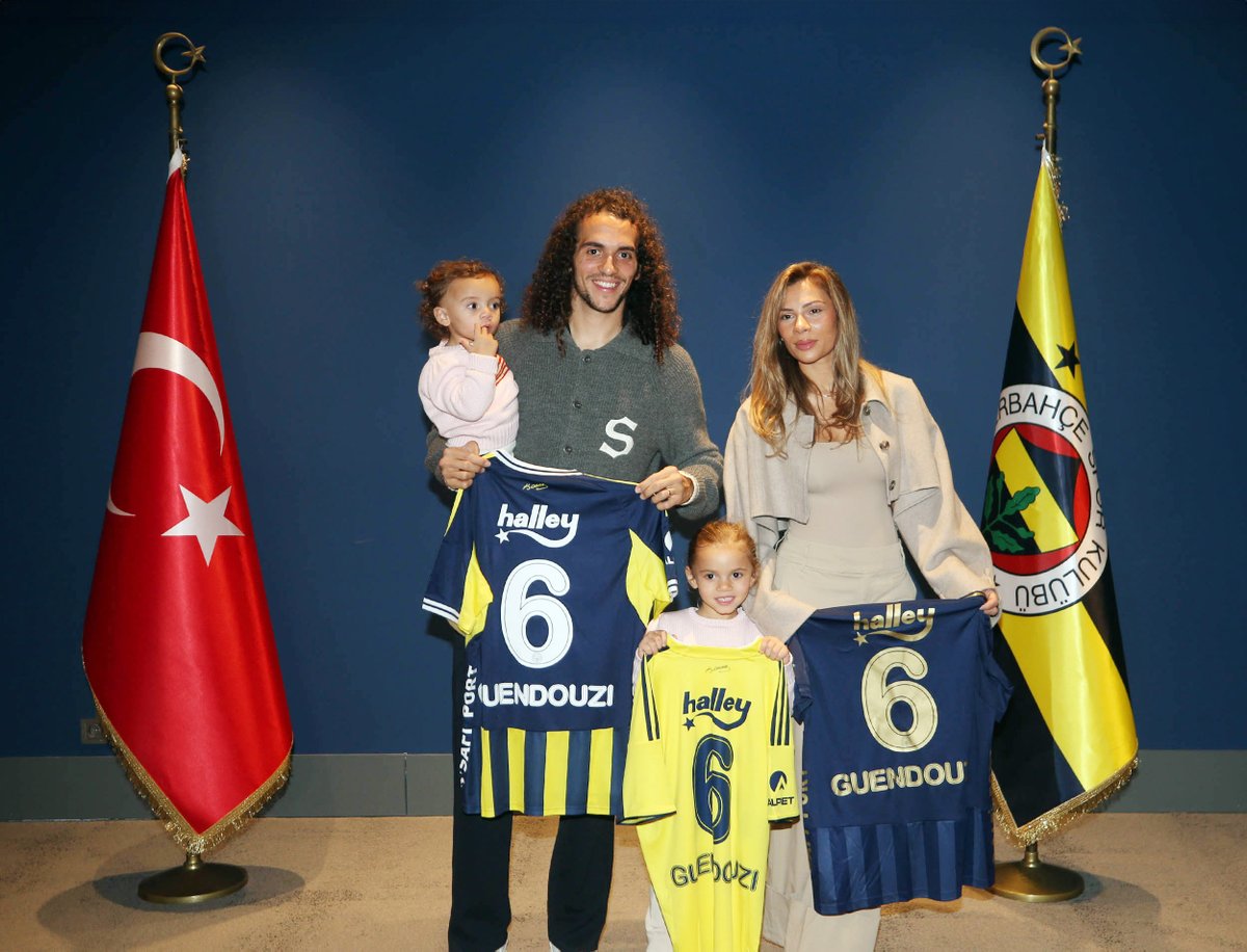 Ailemize hoş geldin Mattéo Guendouzi 💛💙

🔗 bit.ly/4bmYrr8