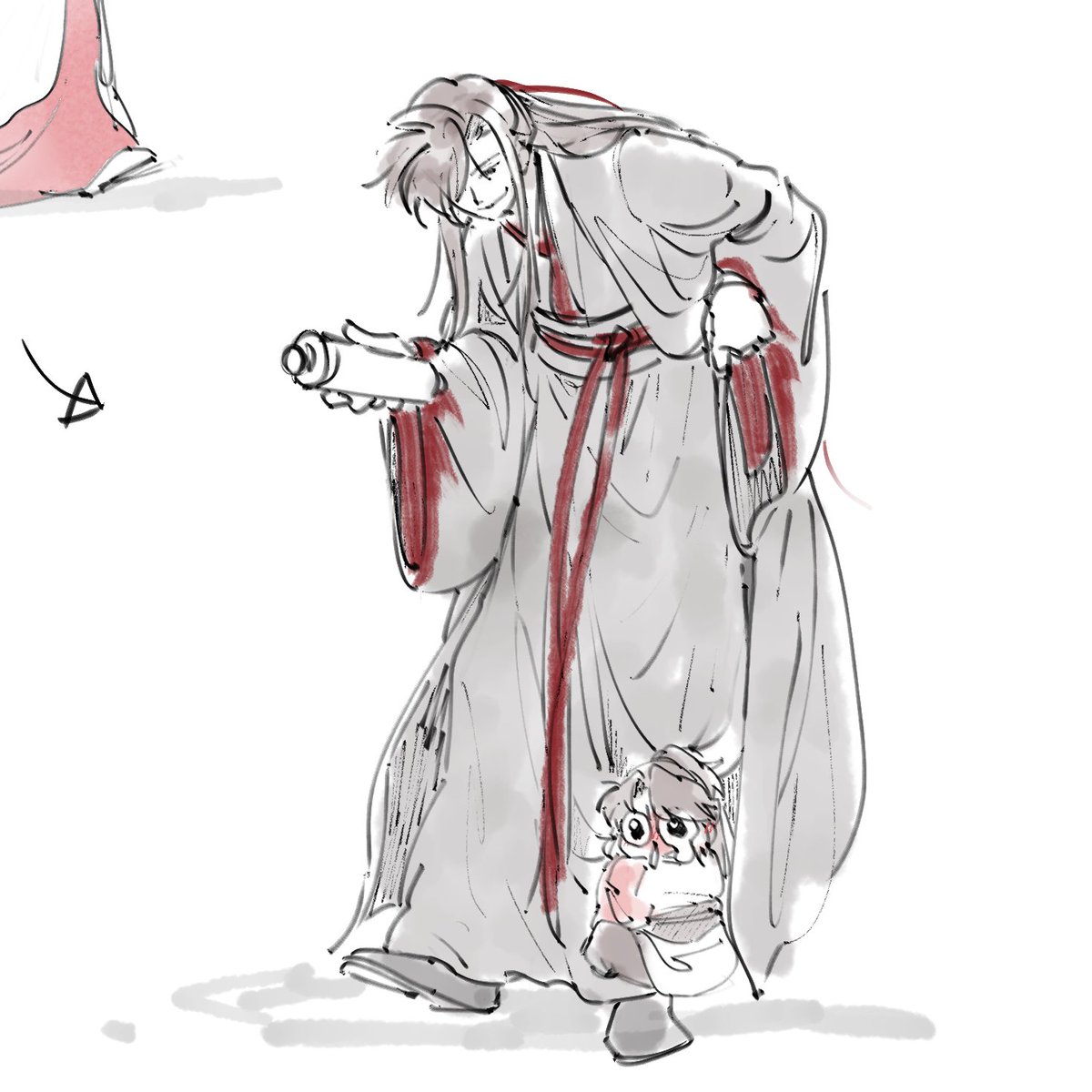 숨겨줘...😥 #MDZS #魔道祖師