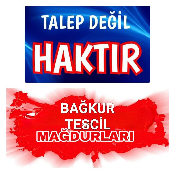 <a href="/melih_meric/">Melih Meriç</a> Aidat, vergi, kredi üçgeninde can çekişen esnafız.
Emekli olacağım diye ömür boyu borç ödeyenler biziz ! #bağkurtescilmağdurları <a href="/RTErdogan/">Recep Tayyip Erdoğan</a> <a href="/tcbestepe/">T.C. Cumhurbaşkanlığı</a> <a href="/MHP_Bilgi/">MHP</a> <a href="/TBMMGenelKurulu/">TBMM Genel Kurulu</a> <a href="/isikhanvedat/">Prof. Dr. Vedat Işıkhan</a> <a href="/dbdevletbahceli/">Devlet Bahçeli</a> <a href="/ErsinBayav/">Ersin BAYAV</a>