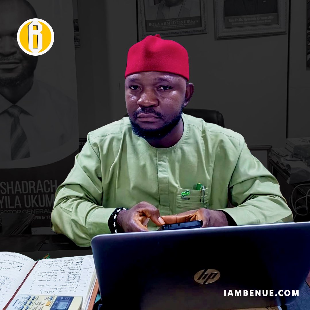 Dear Igbo people in Benue State

“When cultural representation becomes a life style.
Where are the Igbo people in Benue State? Just so you know that we see you, and we will soon be hosting you at the Bureau for Arts, Culture and Tourism, Benue State!”

Shadrach Teryila Ukuma