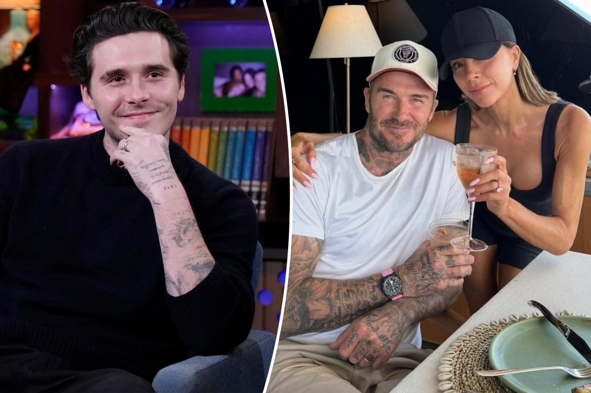 PageSix's tweet image. Brooklyn Beckham warned parents David and Victoria to only contact him via lawyers as feud continues: report trib.al/VWK1TKN