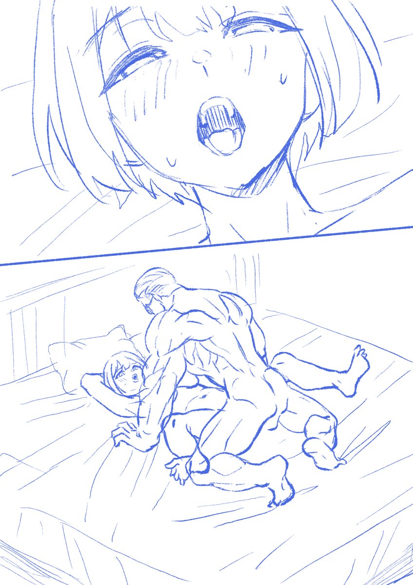 新作の東江ヒビキ先生のラフです 