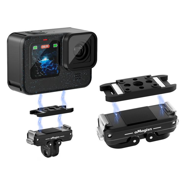 SunskyOnline's tweet image. 🧲aMagisn Quick Release Kit for GoPro:
 
➤ One-Second Magnetic Snap &amp;amp; Lock
➤ Flush Mount for Full Accessory Compatibility
➤ Magnetic Claw + 1/4" Thread Base
➤ Vibration Damping &amp;amp; Aluminum Build
 
👉bit.ly/4qCn0oy
#MagneticQuickRelease #GoProMount #CameraAccessories