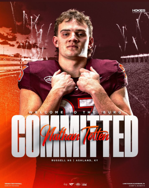 VTScoop247's tweet photo. 🚨 BREAKING 🚨

Marshall transfer punter Nathan Totten has committed to the #Hokies per his Instagram! https://t.co/Nod4su3O0Q