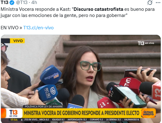 Iherreraa's tweet image. Camila Vallejo hablando de que Kast juega con las emociones de la gente, y que hizo ella en Viña con los damnificados de los incendios?