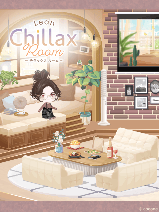 pokecolo_jp's tweet image. ▶︎▶︎新登場！

理想の暮らしを
お届けするブランド 
【 #Lean 】 より新作のご案内

『Lean Chillax Room』
しっとりとなめらかなソファへ沈み込めば
日々の喧騒は遠ざかる
週に一度の特別なひととき

ぜひ詳細をご覧ください♡
cocone.app/dRR

#ポケコロ