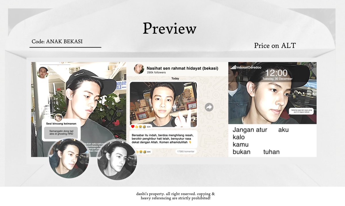 i__danbi's tweet image. Help repost ya makasih 🫰🏻

Haloo aku ada promo B1G1 dengan harga 130k untuk semua template di bawah ini, kalo beli satuan jadi 100k. yang berminat bisa dm aku aja yah #zonaba #zonauang