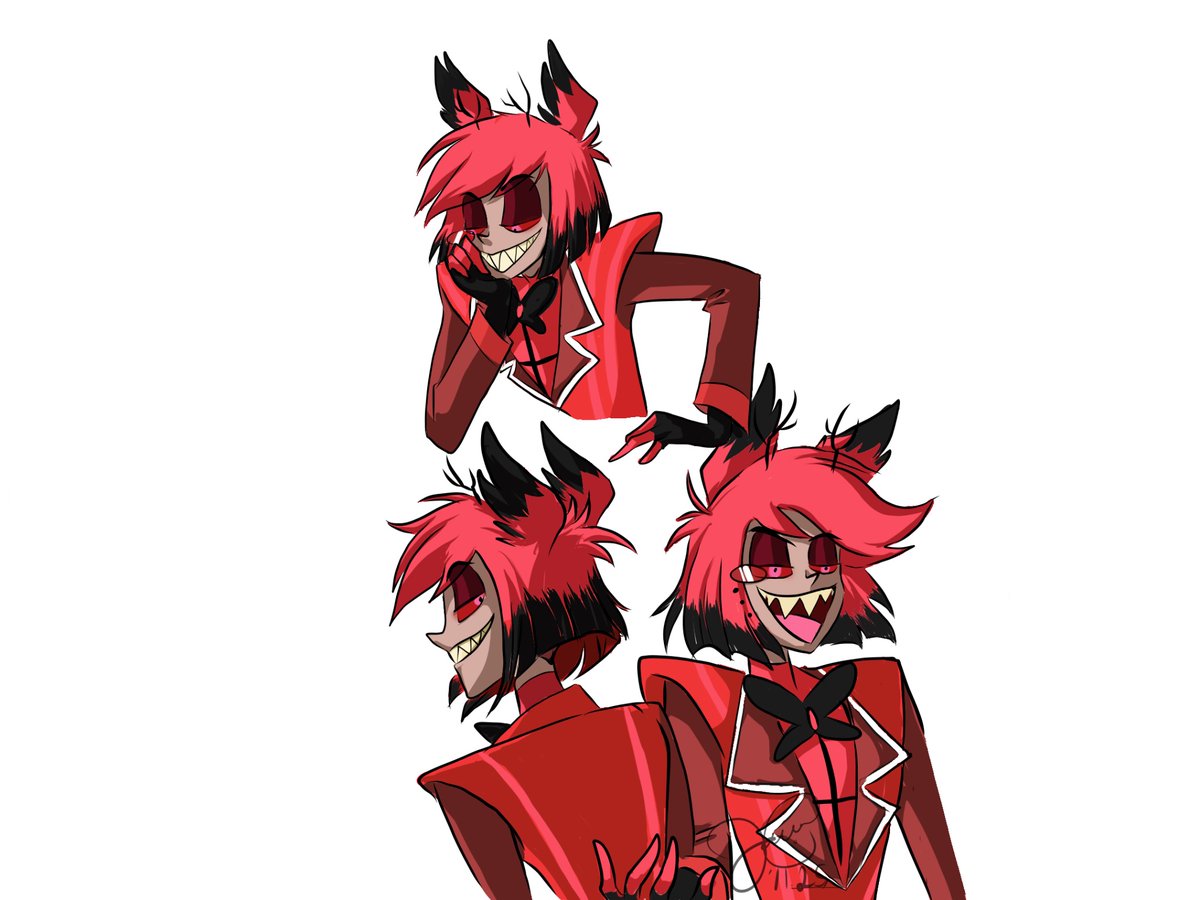 Warm-up sketches of #Alastor done before the last one of him doing his own stitch work. (aka: my excuse for the low quality ⭐️)

What do you think: shadow or no shadow?
Timelapse video is on instagram ❤️✏️

#alastorhazbinhotel #hazbinhotel #hazbinhotelfanart #alastortheradiodemon