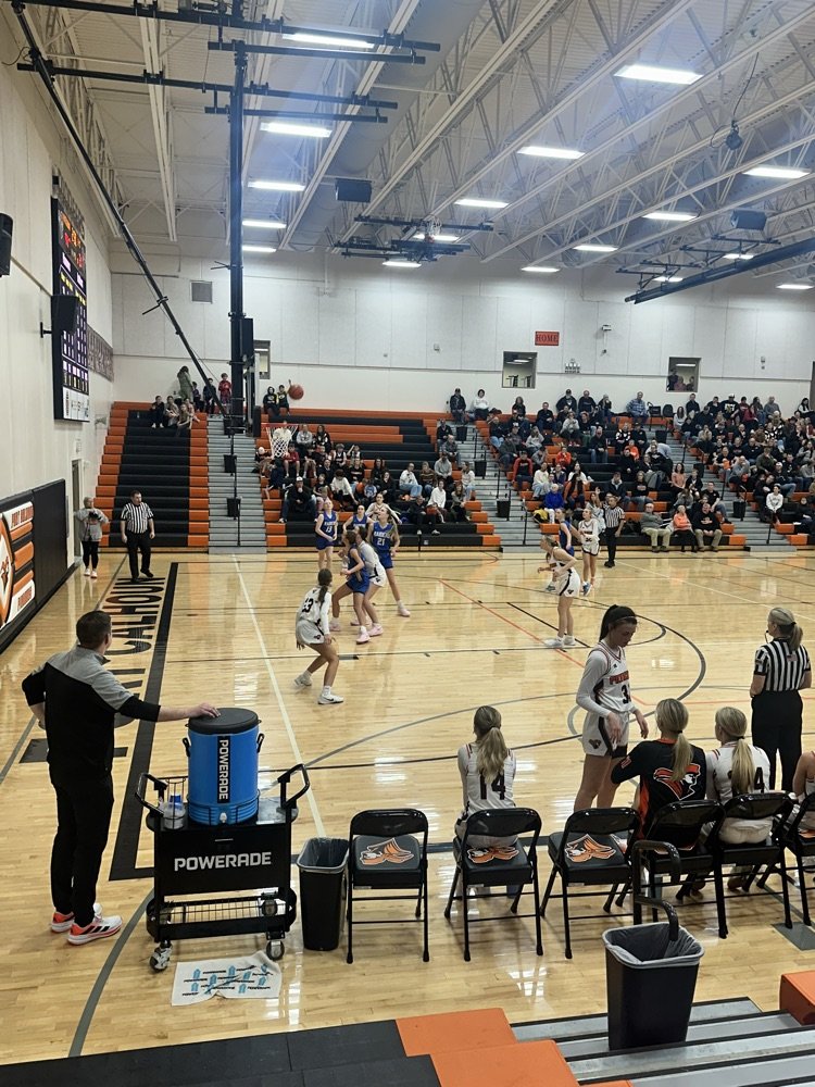 Final here for the girls game, and the LVSS Raiders fall 23-46.