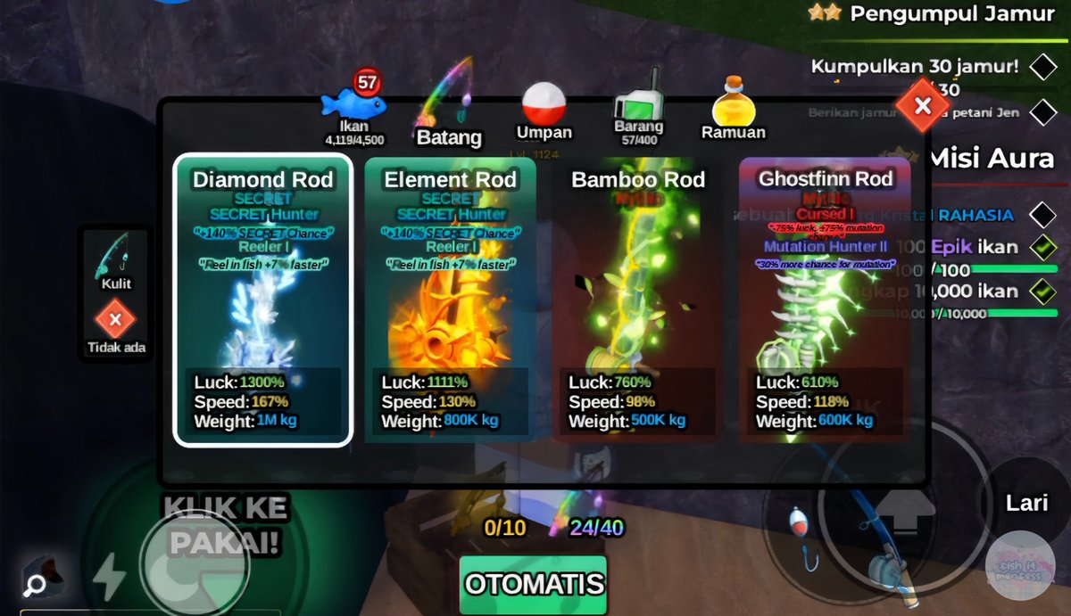 FISH IT FESS ‼️ WTT CANTUMIN UNAME tweet media