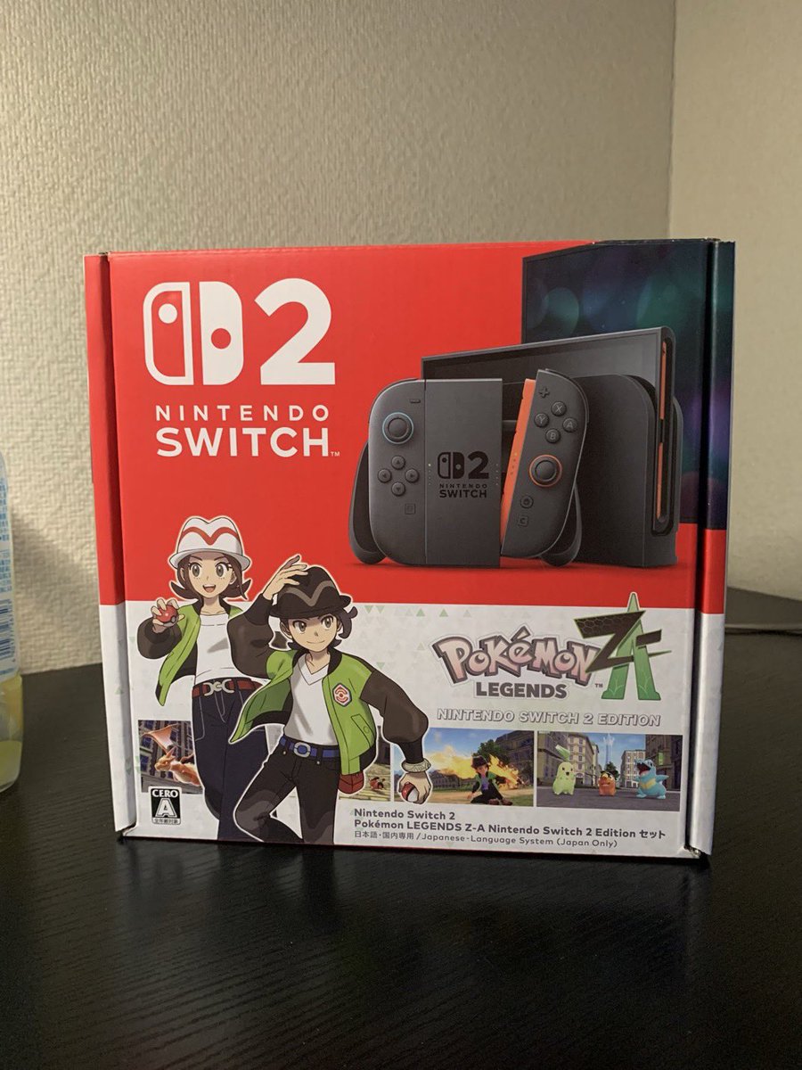 sei_01250's tweet photo. オリパワン（@oripaone）しか勝たん！

Nintendo Switch2 POKEMON LEGENDS Z-Aセットが当たりました！

#オリパワン当選報告 https://t.co/nzXNAkb2Fb