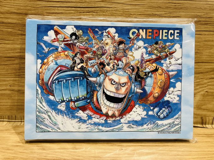 ONE PIECE ワンピース複製原画　 麦わらストア1周年記念 再入荷】原画商品 フルカラーアートボード ・週刊少年ジャンプ2021年33